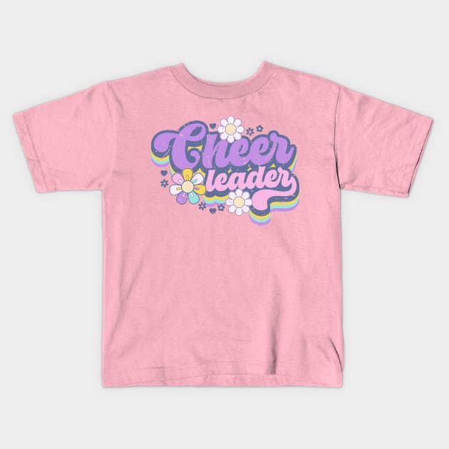 Cheer Leader - Cheering Kids T-Shirt by Zedeldesign
